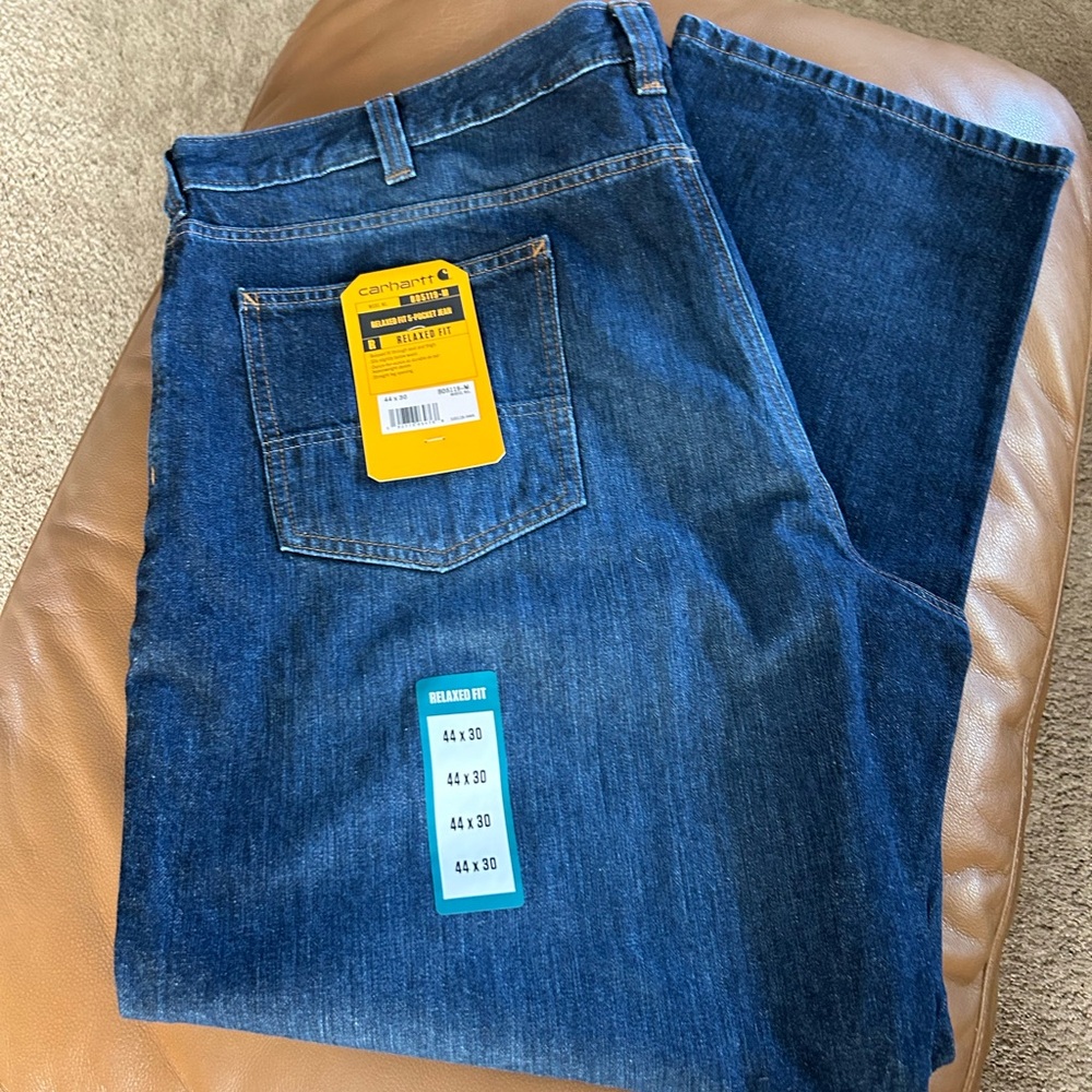 Carhartt NWT Men’s Relaxed Fit Jean - Picture 3 of 4